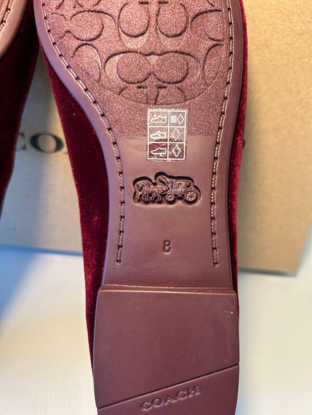 Coach Women's C Rivet Velvet Mary Janes - Picture 14 of 16